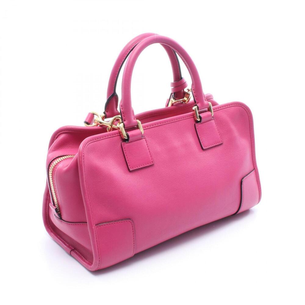Loewe Amazona 28 2-Way Handbag, Leather, Women's, Pink - Picture 2 of 8